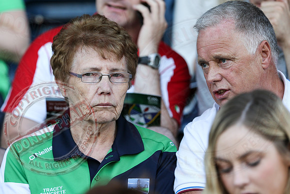 Fermanagh (-0-10)  Cavan (1-14) in All Ireland Qualifier Round Two.