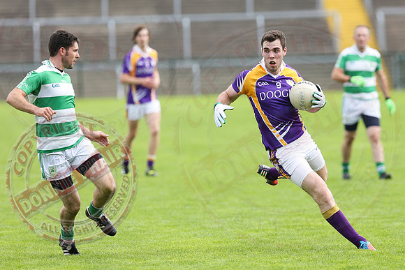 Derrygonnelly (2-8) V Teemore (1-7) in Senior GAA Championship.