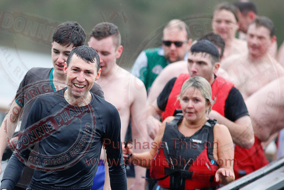 New Years Day Charity Swim at Galloon Island, Newtownbutler.