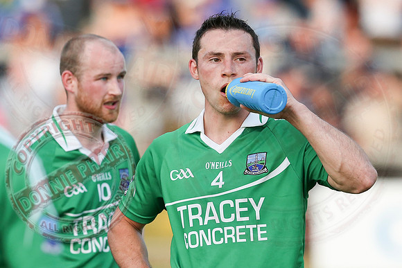 Fermanagh (-0-10)  Cavan (1-14) in All Ireland Qualifier Round Two.