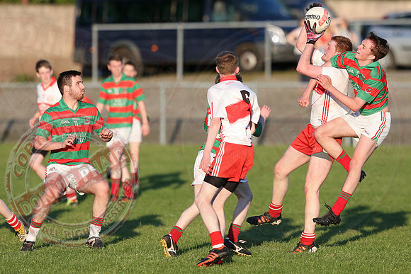St. Pat's Donagh (0-10) V Lisnaskea Emmetts (0-9) in Minor GAA Football League Division One Final.