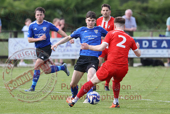 NFC Kesh (1) Enniskillen Rangers (1) in Mercer Football League-4