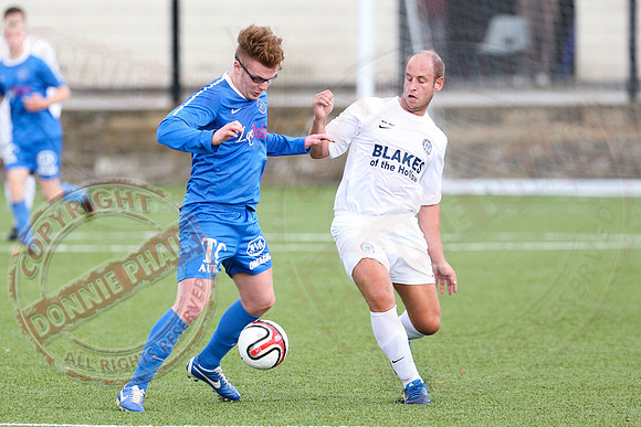 Enniskillen Town (1) V Ballinamallard Reserves (0) in Coffey Cup.