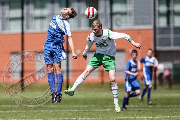 Fermanagh (2) V Donegal (1) Schoolboys in Junior Milk Cup Friendly.