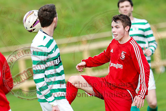 Enniskillen Rangers (2) V Strathroy Harps (0) in Fermanagh and Western Division 1.
