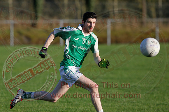 Roslea (2-7) V Ederney (0-13) in Senior GAA Football League Division 1A.