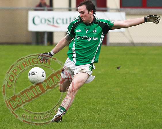 Tempo V Roslea in GAA League Football Match
