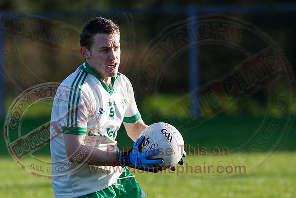 Roslea (2-7) V Ederney (0-13) in Senior GAA Football League Division 1A.