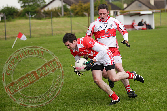 St. Pat's Donagh V Belnaleck in Senior GAA League Football.