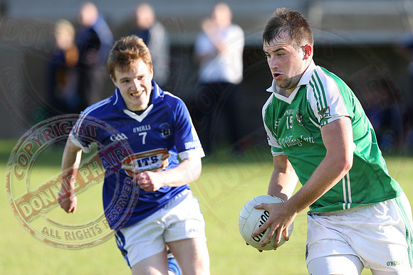 Roslea (5-16) V Kinawley (1-3) in Senior GAA Football League Division One.