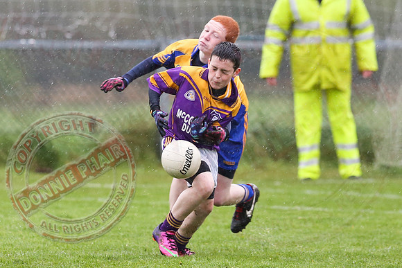 Enniskillen Gaels (5-6) V Derrygonnelly (1-3) in U14 GAA Division One Final.