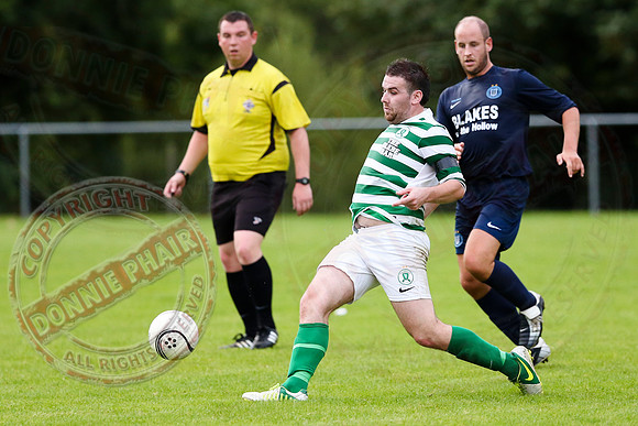 Enniskillen Town (2) V Strathroy Harps (2) in Kennedy Cup Final.