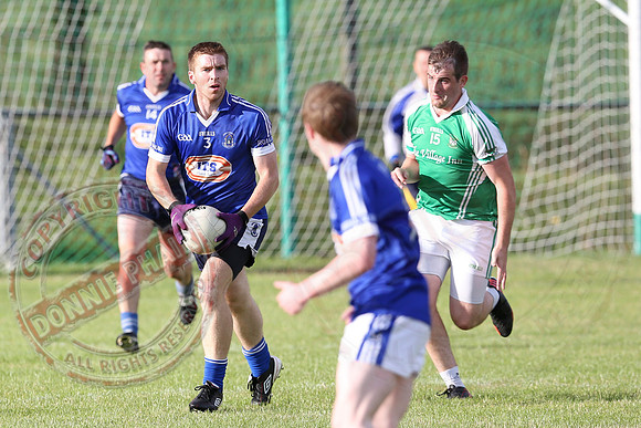 Roslea (5-16) V Kinawley (1-3) in Senior GAA Football League Division One.
