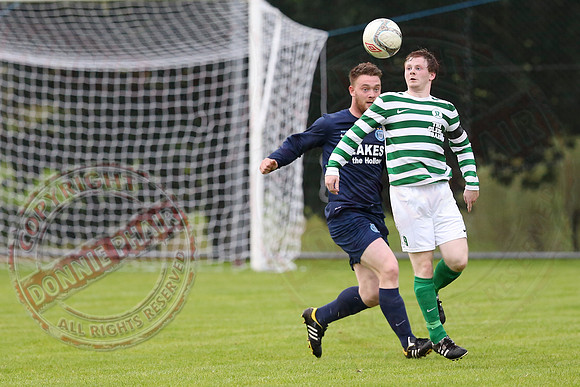 Enniskillen Town (2) V Strathroy Harps (2) in Kennedy Cup Final.