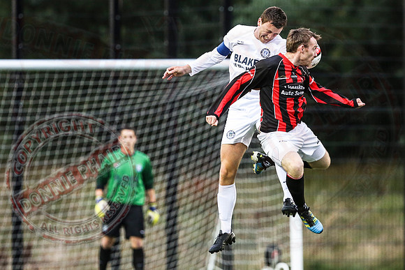 Enniskillen Town (1) V Lisnaskea Rovers (0) in Coffey Cup Final.