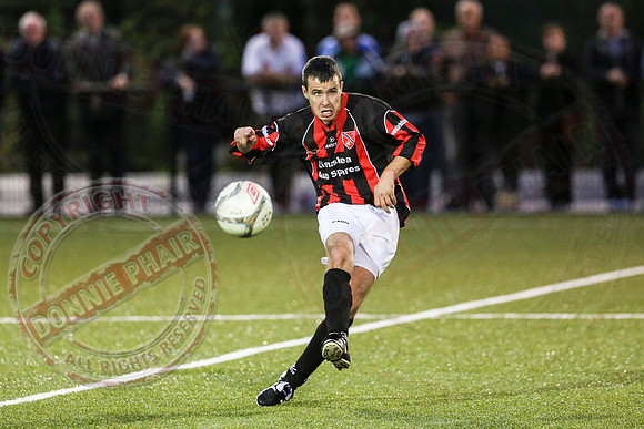 Enniskillen Town (1) V Lisnaskea Rovers (0) in Coffey Cup Final.