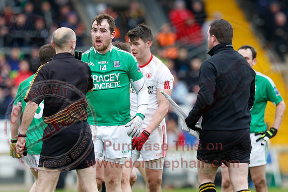 Tyrone (1-13) V Fermanagh (0-9) in Dr. McKenna Cup Semi-Final in Clones.