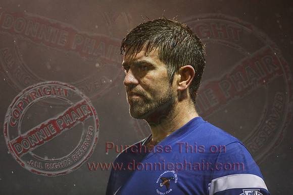 Ballinamallard (0) V Ballymena (1) in IFA Premiership.