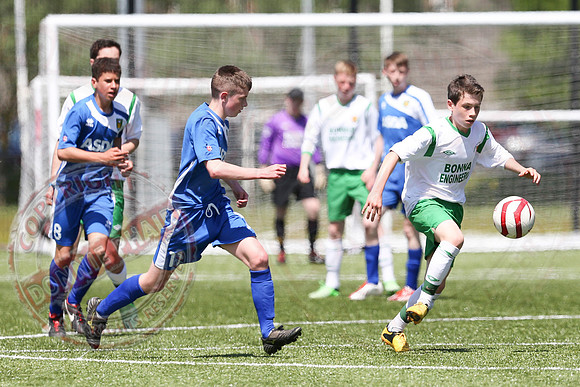 Fermanagh (2) V Donegal (1) Schoolboys in Junior Milk Cup Friendly.