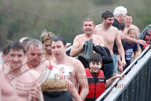 New Years Day Charity Swim at Galloon Island, Newtownbutler.