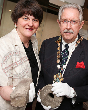 Crannóg Opening at Enniskillen Castle Museum.