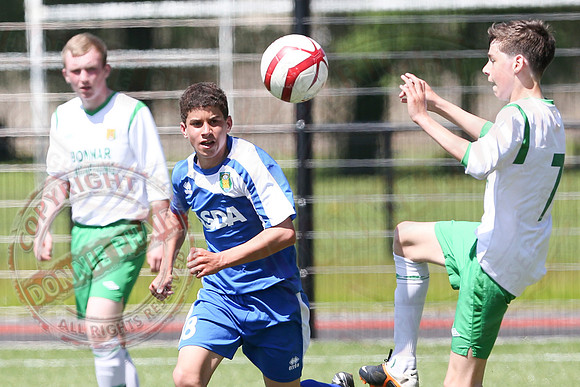 Fermanagh (2) V Donegal (1) Schoolboys in Junior Milk Cup Friendly.