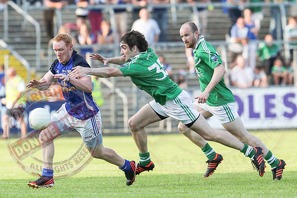 Fermanagh (-0-10)  Cavan (1-14) in All Ireland Qualifier Round Two.