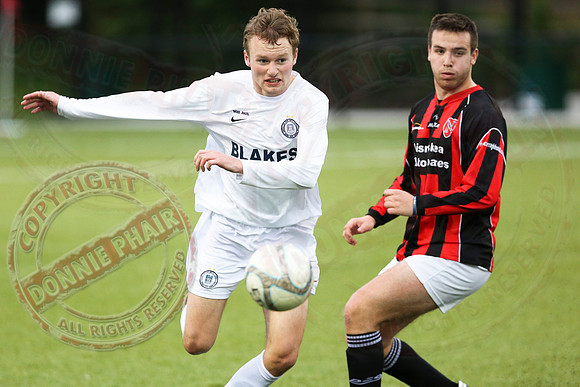 Enniskillen Town (1) V Lisnaskea Rovers (0) in Coffey Cup Final.