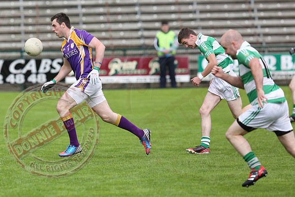 Derrygonnelly (2-8) V Teemore (1-7) in Senior GAA Championship.