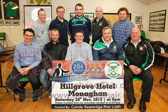 Roslea GAC Launch 20k Drop Fundraiser.