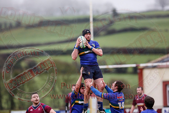 Enniskillen 1st XV (17) V Lisburn (0) in Kukri Qualifying League 2-13.