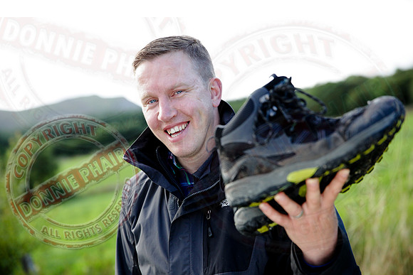 Shane McDermott Launches Cuilcagh Mountain Walk in aid of Sam Bradley