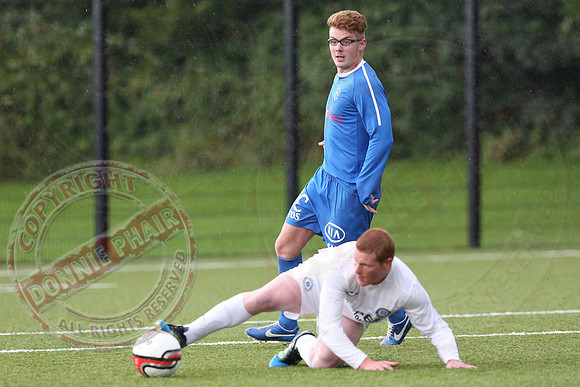 Enniskillen Town (1) V Ballinamallard Reserves (0) in Coffey Cup.