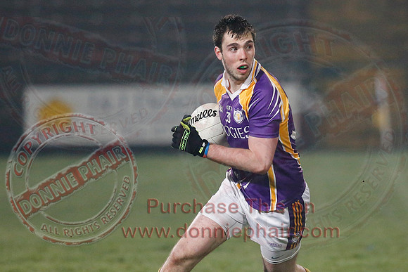 Derrygonnelly (0-7) V Ederney (0-6) in Senior GAA Football League Division 1A Final.
