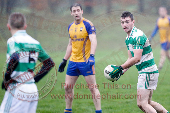 Teemore (1-8) V Enniskillen Gaels (0-8) in Senior GAA Football League Division 2A.-14
