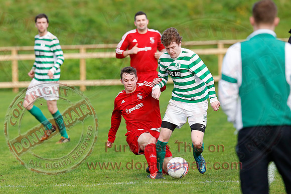 Enniskillen Rangers (2) V Strathroy Harps (0) in Fermanagh and Western Division 1.