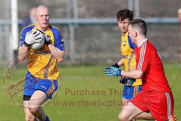 Enniskillen Gaels (0-13) V Newtownbutler (0-3) in Senior GAA Football League Division 2A.