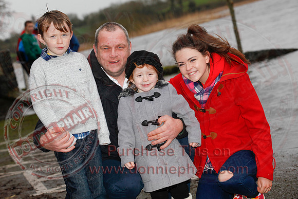 New Years Day Charity Swim at Galloon Island, Newtownbutler.
