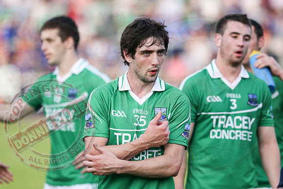 Fermanagh (-0-10)  Cavan (1-14) in All Ireland Qualifier Round Two.