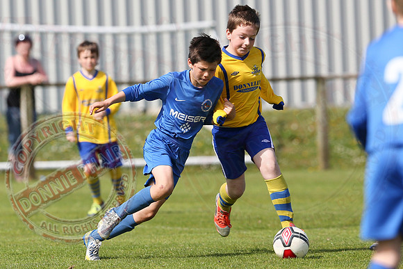 Ballinamallard United V Ardstraw in Under 11 Football.
