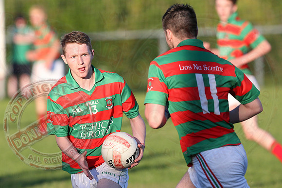 St. Pat's Donagh (0-10) V Lisnaskea Emmetts (0-9) in Minor GAA Football League Division One Final.