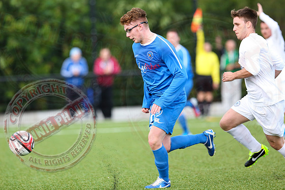 Enniskillen Town (1) V Ballinamallard Reserves (0) in Coffey Cup.