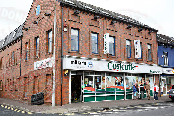 Costcutter and Irvine's Bistro, Lisnaskea.