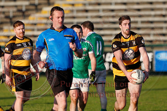 Coa (1-10) V Rockcorry (0-16) in Ulster Club Junior Football Championship Quarter-Final.