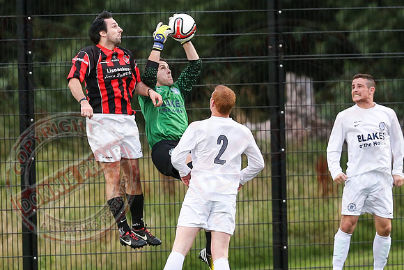 Enniskillen Town (1) V Lisnaskea Rovers (0) in Coffey Cup Final.