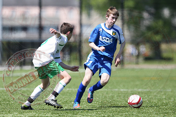 Fermanagh (2) V Donegal (1) Schoolboys in Junior Milk Cup Friendly.