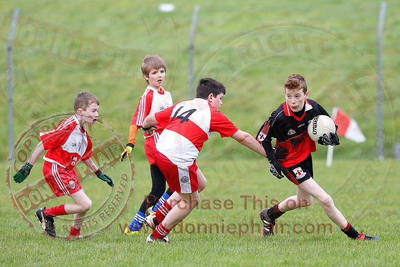 St. Pat's (10-9) V Brookeborough (4-6) in U14 GAA Football League Section B.