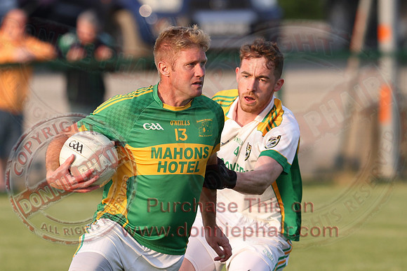 Derrylin (1-10) v Irvinestown (2-08) in Club PLayers Competition Play-Off-11