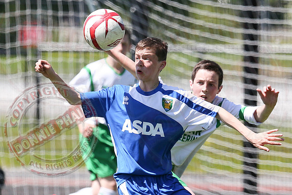 Fermanagh (2) V Donegal (1) Schoolboys in Junior Milk Cup Friendly.
