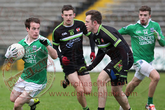 Fermanagh (1-13) V Queen's University (0-9) in Dr. McKenna Cup.